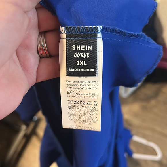 SHEIN Royal Blue Dress - Picture 4 of 4